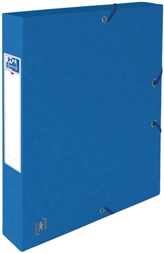 Elba boîte de classement Oxford Top File+ dos de 4 cm, bleu