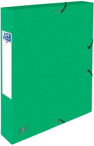 Elba boîte de classement Oxford Top File+ dos de 4 cm, vert