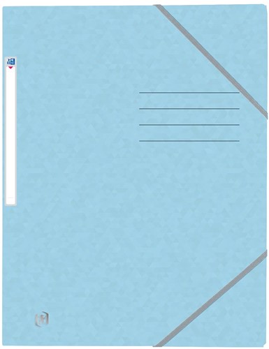 Oxford Top File+ elastomap, voor ft A4, pastelblauw