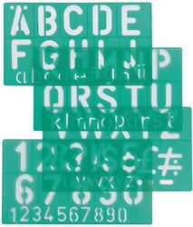 Linex lettersjabloon 30 mm 1 Stuk