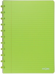Atoma Trendy schrift, ft A4, 144 bladzijden, commercieel geruit, transparant groen