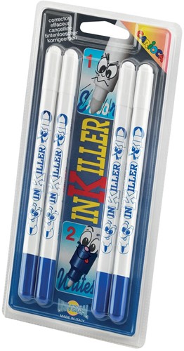 Carioca effaceur Inkiller, blister de 4 pièces