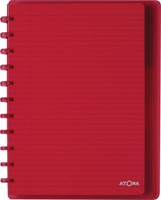 Atoma Trendy schrift, ft A4 +, 120 bladzijden, gelijnd, met 6 tabbladen en 5 showtassen, in geassorteerde-3