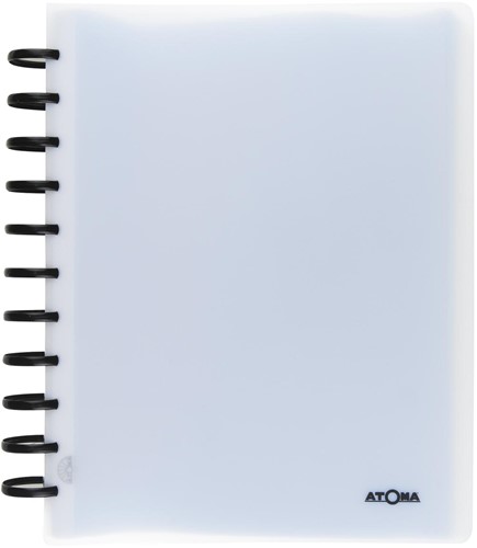 Atoma protège-documents, pour ft A4, en PP, avec 100 pochettes, couleurs assorties