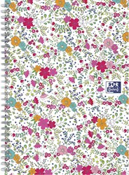 Oxford Floral carnet de notes et cahier spiralé, ft A5/A6/B5