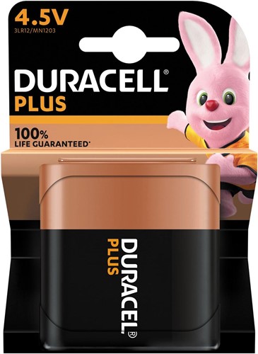Duracell batterij Plus 100% 4,5V, op blister