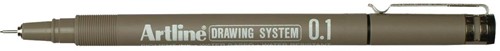 Fineliner Drawing System 0,1 mm 1 Stuk