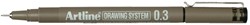 Fineliner Drawing System 0,3 mm 1 Stuk