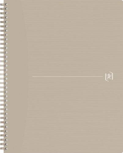 Oxford Origin cahier spiralé, ft A4+, 140 pages, ligné, sable 1 Stuk