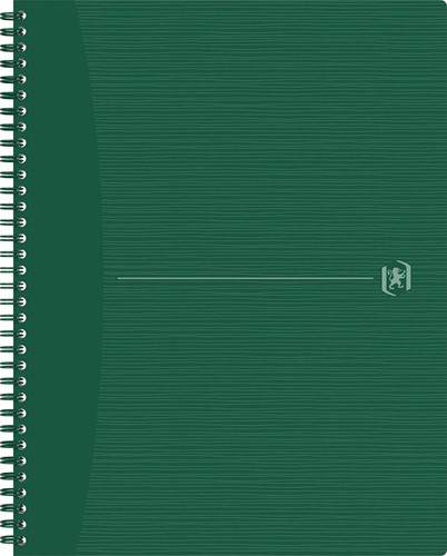 Oxford Origin cahier spiralé, ft A4+, 140 pages, ligné, vert 1 Stuk