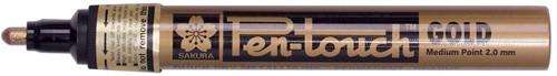 Sakura marqueur inture Pen-Touch pointe de 2 mm, or