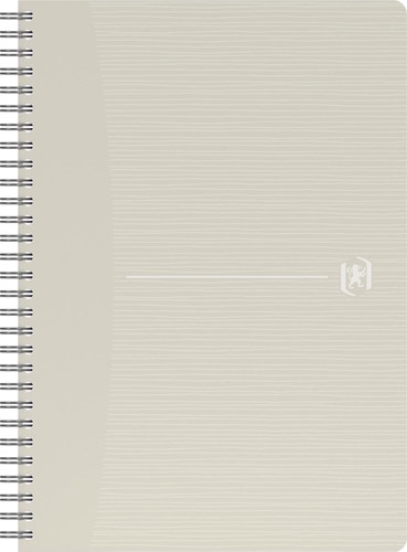 Oxford My Rec'up cahier spiralé, ft A5, 180 pages, quadrillé 5 mm, couleurs assorties