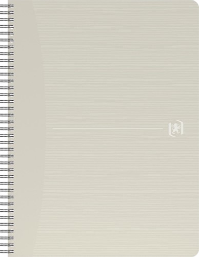 Oxford My Rec'up cahier spiralé, ft A4, 180 pages, quadrillé 5 mm, couleurs assorties