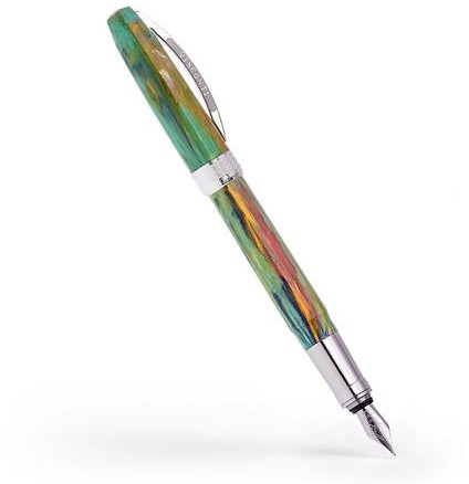 Visconti van Gogh Portrait Vulpen Blauw (Ook verkrijgbaar in Groen / Donkerblauw / Rood) M-2