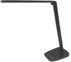 Unilux lampe de bureau Twistled, LED, noir