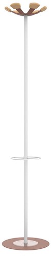 Unilux portemanteau Aurora, blanc/rouge