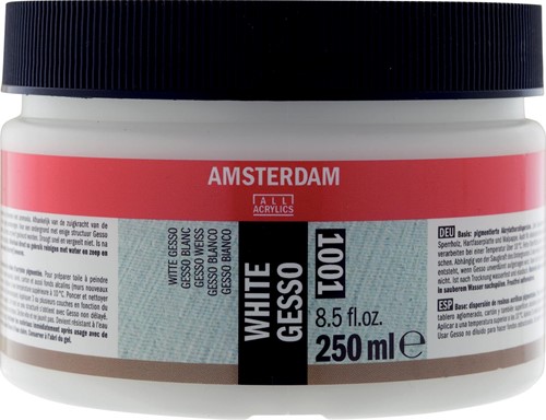 Amsterdam gesso blanc, bouteille de 250 ml