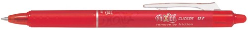 Pilot FriXion Ball Clicker roller, intrekbaar, medium punt, 0,7 mm, rood 1 Stuk