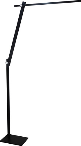 Unilux LED lampadaire Lumilight, noir
