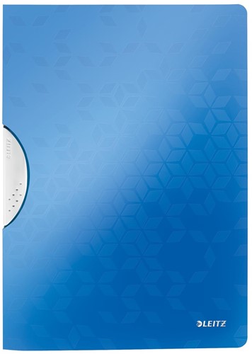 Leitz WOW chemise à pince ColorClip, ft A4, bleu