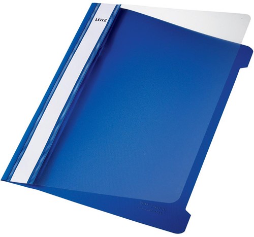 Leitz Snelhechtmap blauw, ft A5, doos van 25 stuks 1 Stuk