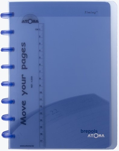 Atoma agenda, ft A5, crèmekleurig papier, 144 pagina's, 1 week op 2 pagina's, 2026