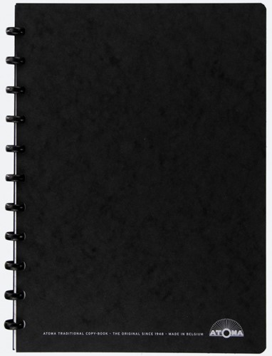 Atoma meetingbook, ft A4, noir, ligné