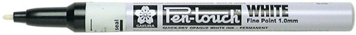 Sakura paint Marker Pen-Touch punt van 1 mm, wit