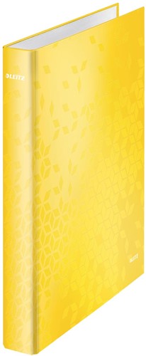Leitz WOW classeur à anneaux, 2 anneaux, jaune