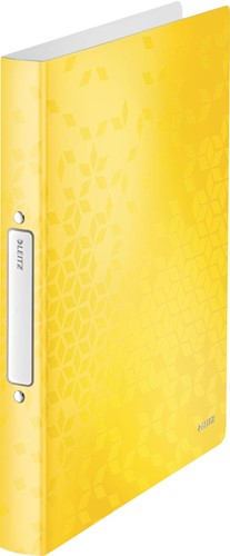 Leitz WOW classeur à anneaux, jaune