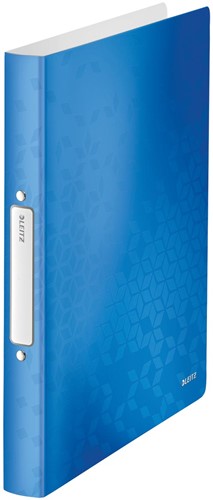 Leitz WOW ringmap, uit PP, ft A4, blauw 1 Stuk