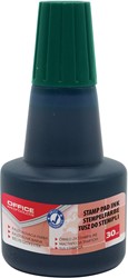 OFFICE products stempelinkt, zonder olie, 30 ml, groen