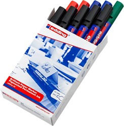 Edding marqueur brilliant pour papier e-30, boîte de 10 pièces, assorti