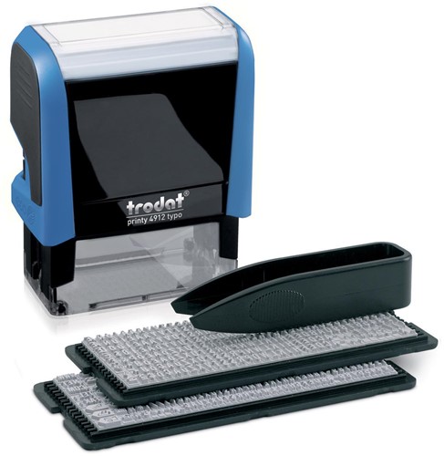 Trodat cachet Printy Typo 4912, à composer soi-même, sous blister