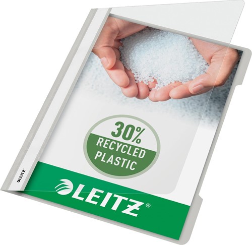 Leitz Snelhechtmap grijs, ft A4 1 Stuk