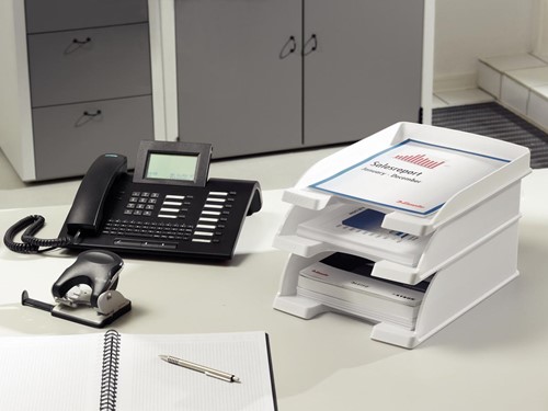 Leitz bac à courrier Plus 5227 Standard blanc 1 Stuk-3