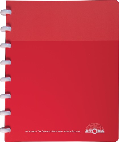 Atoma My Creative Atoma cahier, ft A5, 144 pages, quadrillé 5 mm, couleurs assorties