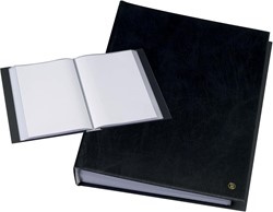 Rillstab protège-documents A4 10 pochettes, noir 1 Stuk