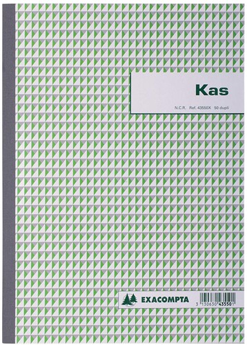 Exacompta manifold caisse, ft A4, néerlandais, dupli (50 x 2 feuilles)