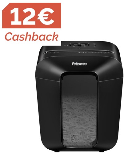 Fellowes Powershred papiervernietiger LX50, zwart