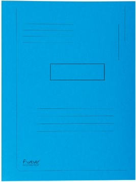 Exacompta chemise de classement Forever                  2 rabats bleu 1 Stuk