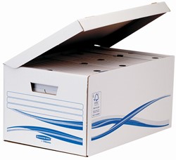 Bankers Box basic, flip top maxi inclusif 6 transfer boîte à archives, ft A4, dos de 8 cm