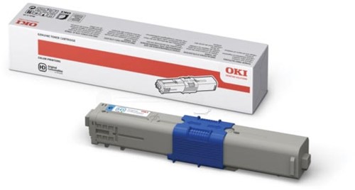 Toner Oki 44469724 blauw 1 Stuk