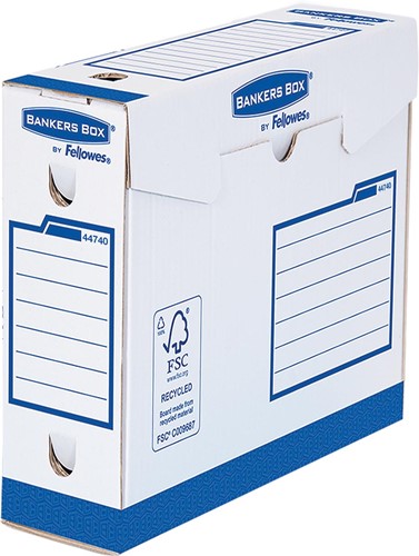 Bankers Box Basic archiefdoos Heavy Duty binnenft: 7,5 x 24,4 x 33 cm (b x h x d)