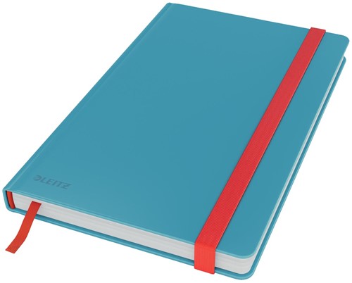 Leitz Cosy notitieboek met harde kaft, voor ft A5, gelijnd, blauw