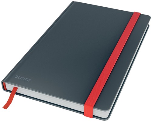 Leitz Cosy carnet de notes avec couverture dûre, pour ft A5, ligné, gris
