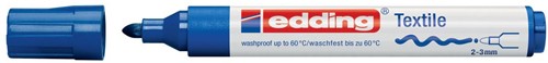 Edding marqueur textile 4500 bleu 1 Stuk