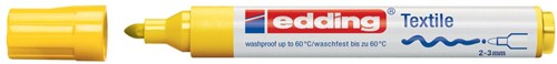 Edding marqueur textile 4500 jaune 1 Stuk