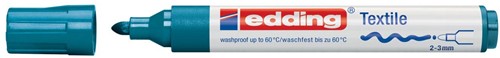 Edding marqueur textile e-4500 bleu d'Orient 1 Stuk
