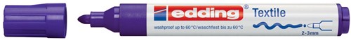 Edding marqueur textile 4500 violet 1 Stuk